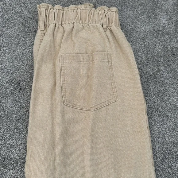 12th Tribe Sandstorm Taupe Corduroy Pants W L - Picture 3 of 4